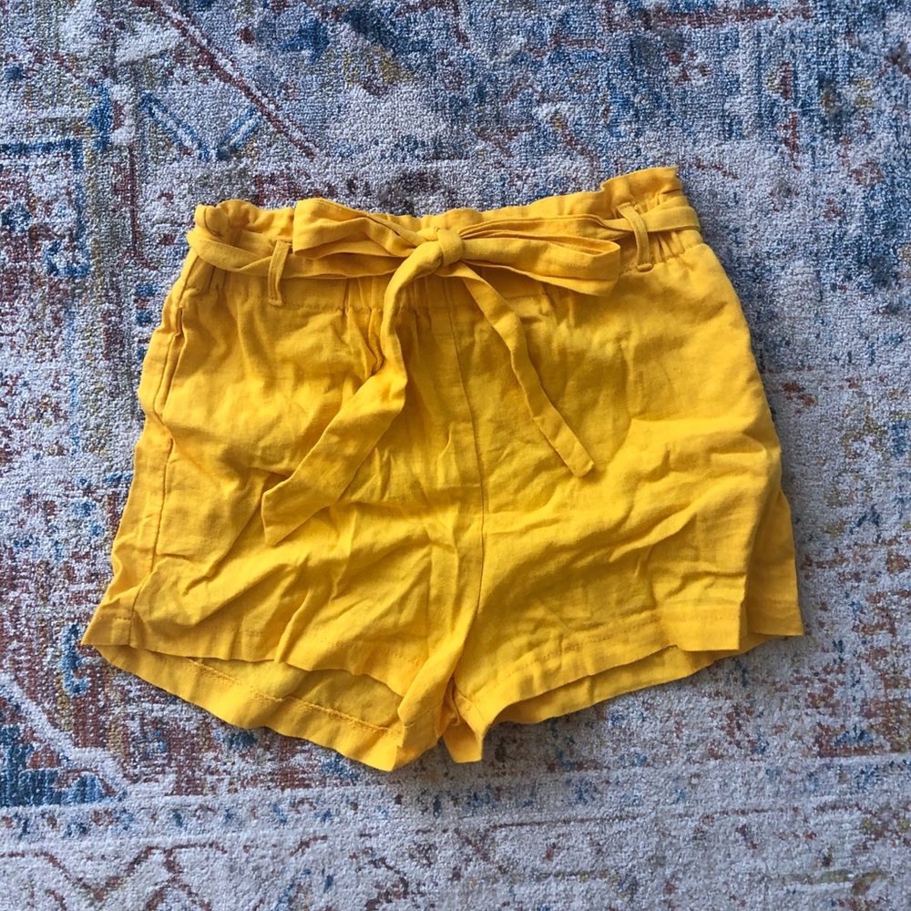 Yellow Shorts